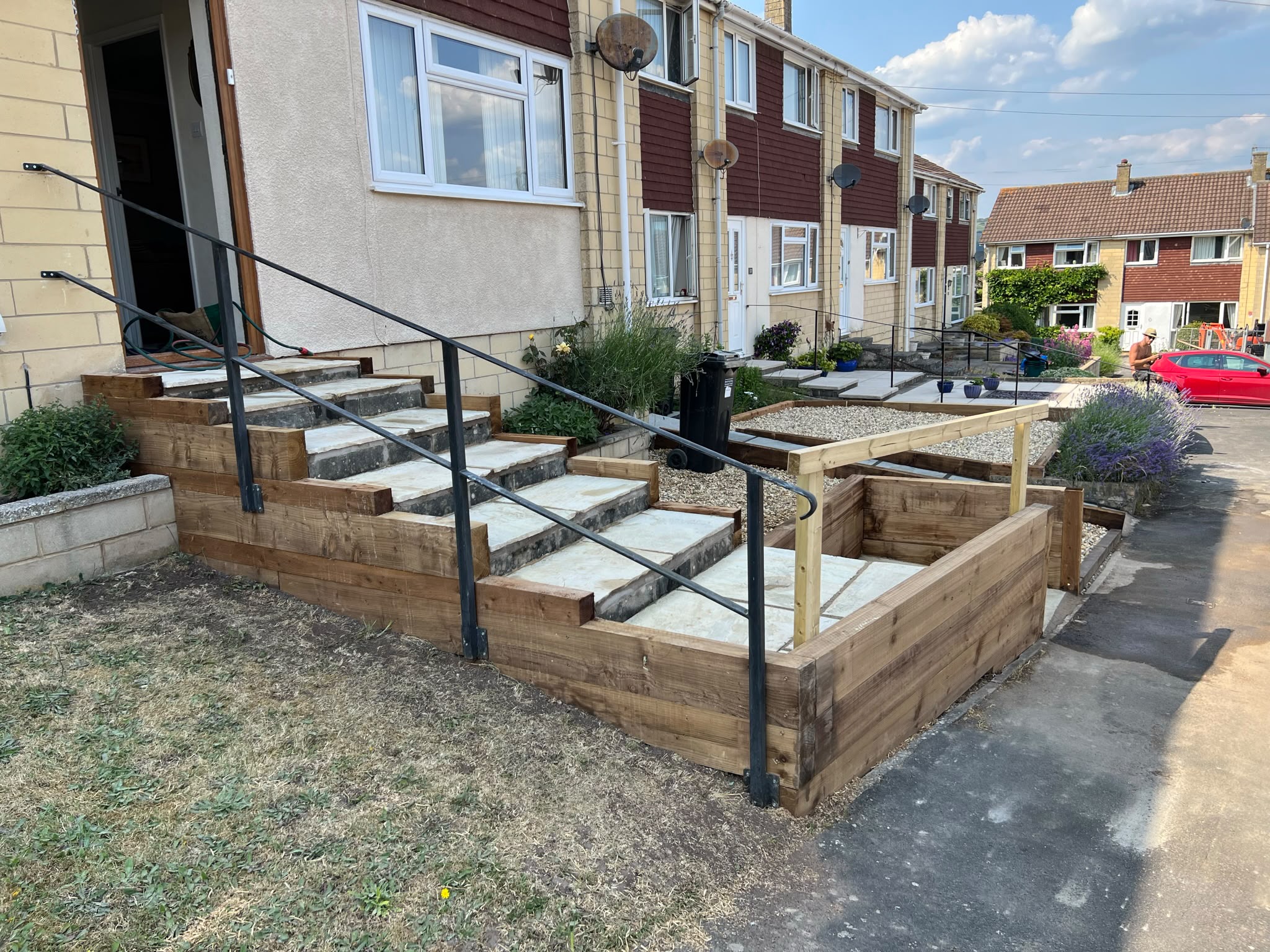 RT Landscaping completed project